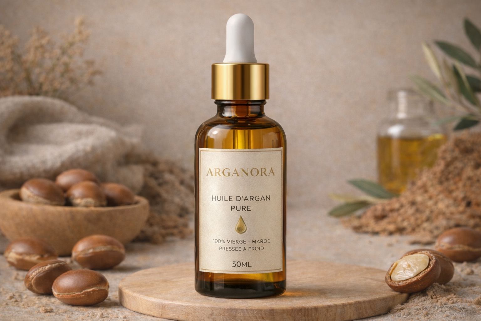 Huile d’argan Arganora 50 ml